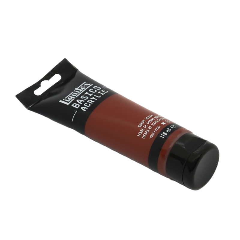 Liquitex Acrylic Colour Basic Burnt Sienna - 118ml