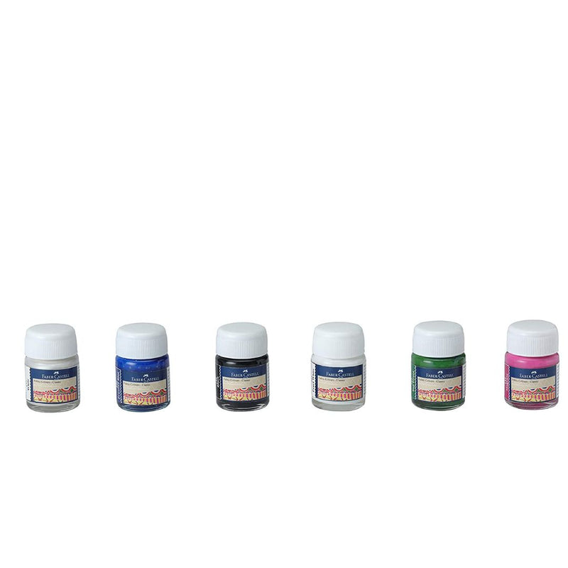 Faber-Castell Fabric Colors Set 12X10ML - 1410507