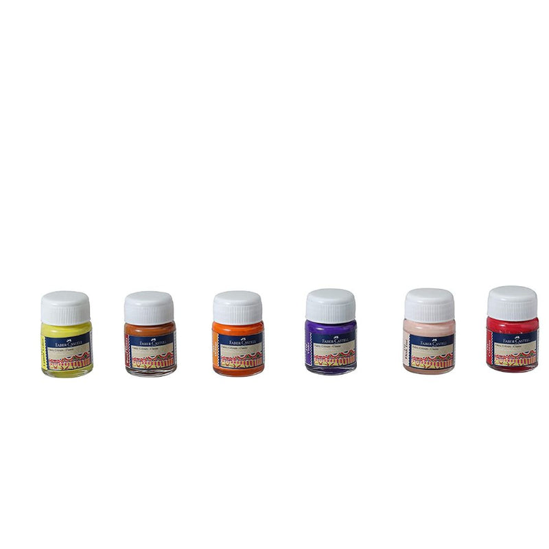 Faber-Castell Fabric Colors Set 12X10ML - 1410507