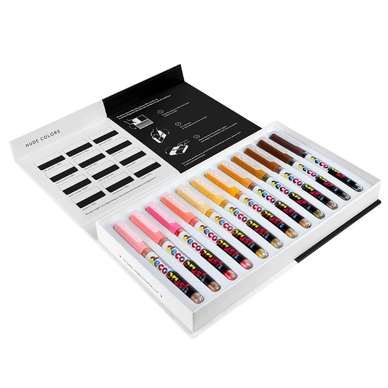Karin Pigment Decobrush Nude Colors - 12 Shades