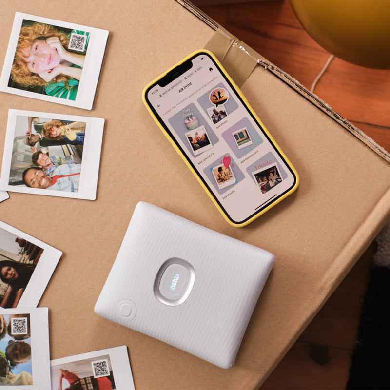 Instax Square link Printer -Ash White
