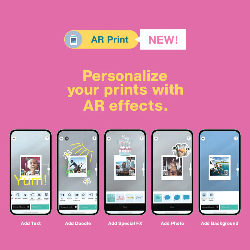 Instax Square link Printer -Ash White