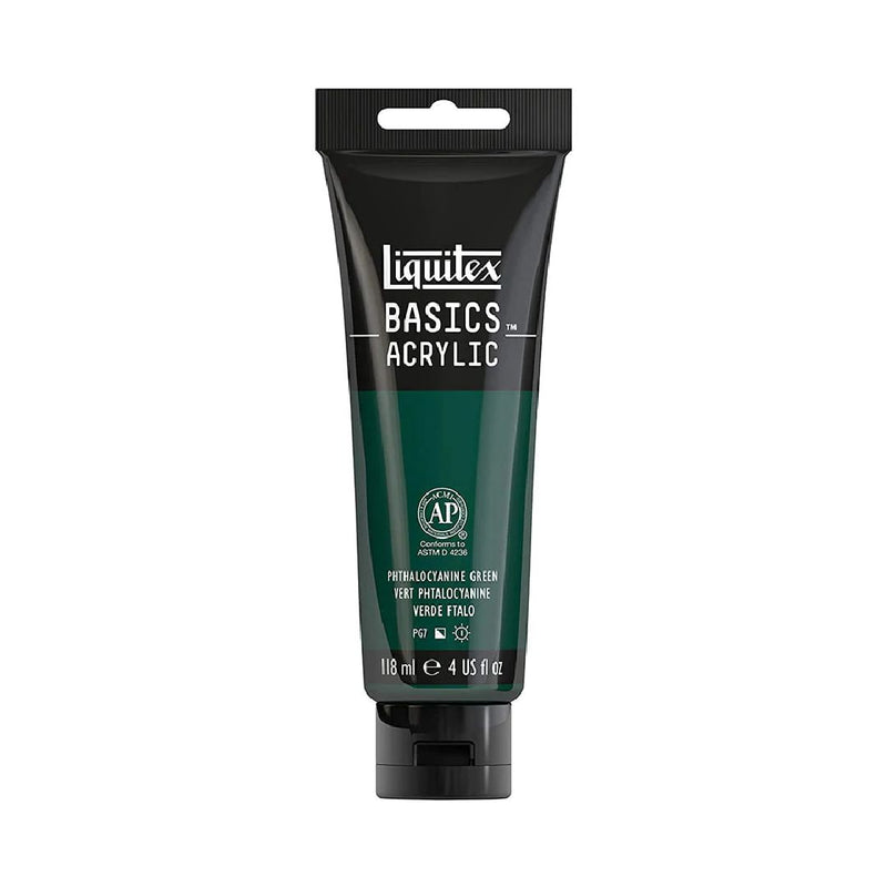 Liquitex Basics Acrylic Phthalo Green 118ml - 317