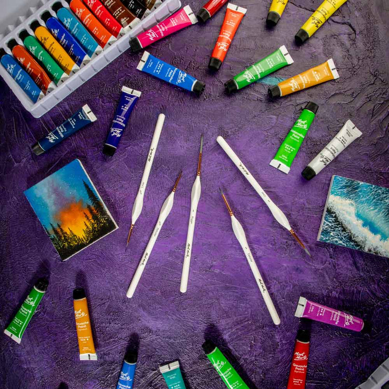 MONT MARTE DETAIL & LINER BRUSH SET 5PCS - 0034/02