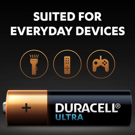 Duracell Ultra Alkaline AA Batteries