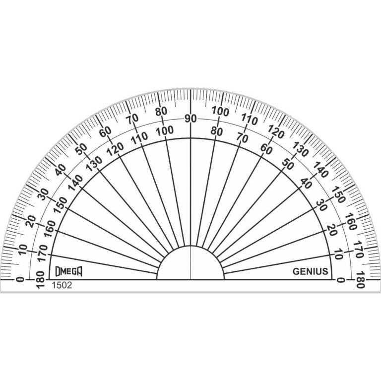 Omega Protractor 10cm -1502