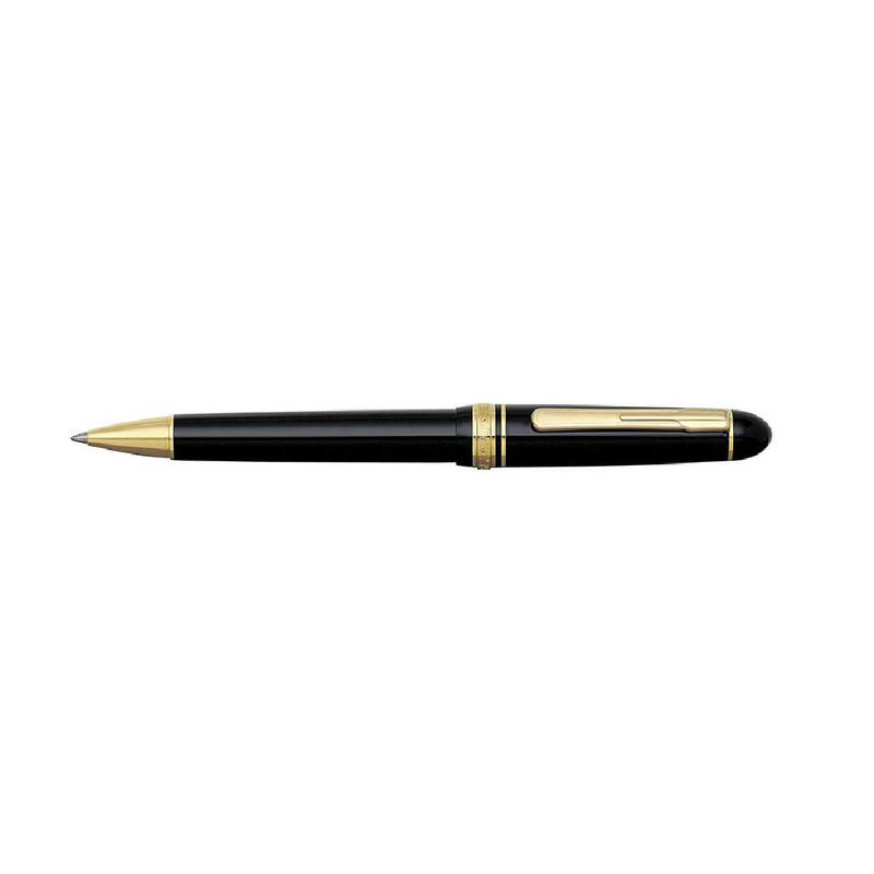 Platinum President Black Gold Trim Ball Pen