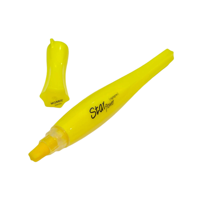 Morris Star Flower Highlighter Yellow