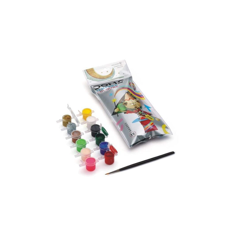 Doms Tempera Colours Set of 12 - 3456
