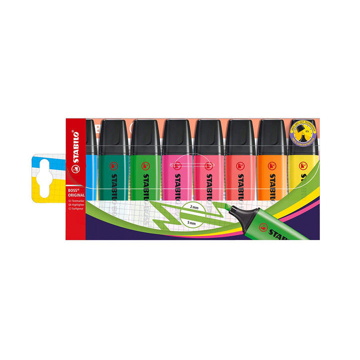 Stabilo Boss Original Highlighter Pen Wallet of – Skyblue