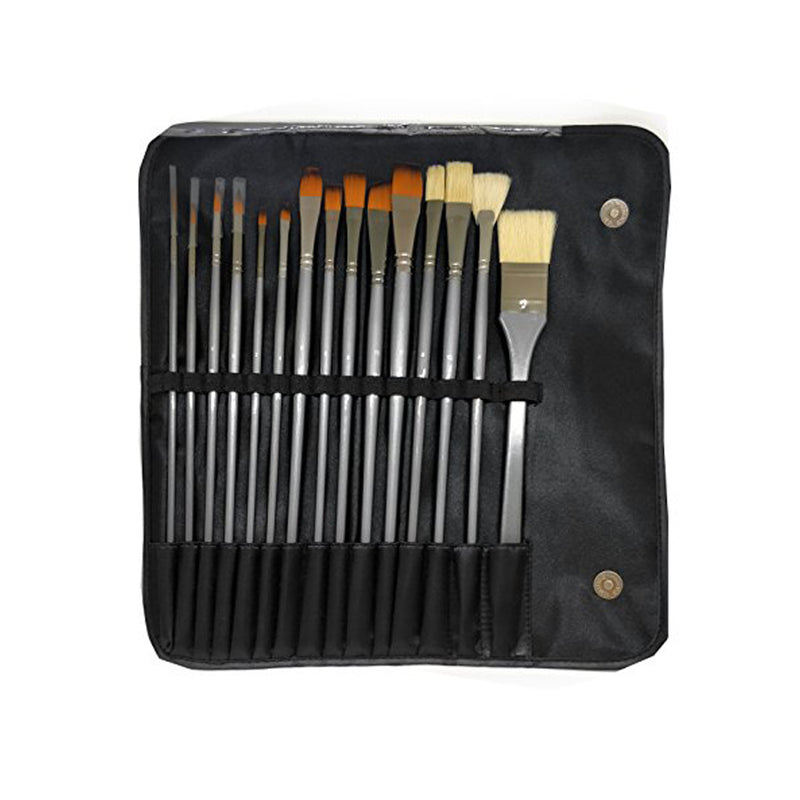 Brustro Artists Mixed Hair Brush Set Of 15