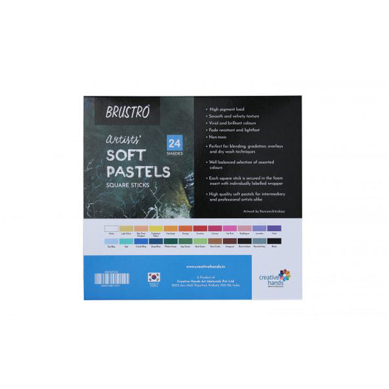 Brustro Soft Pastels 24