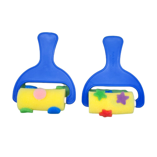Keep Smiling Sponge Designing Roller Pack of 2