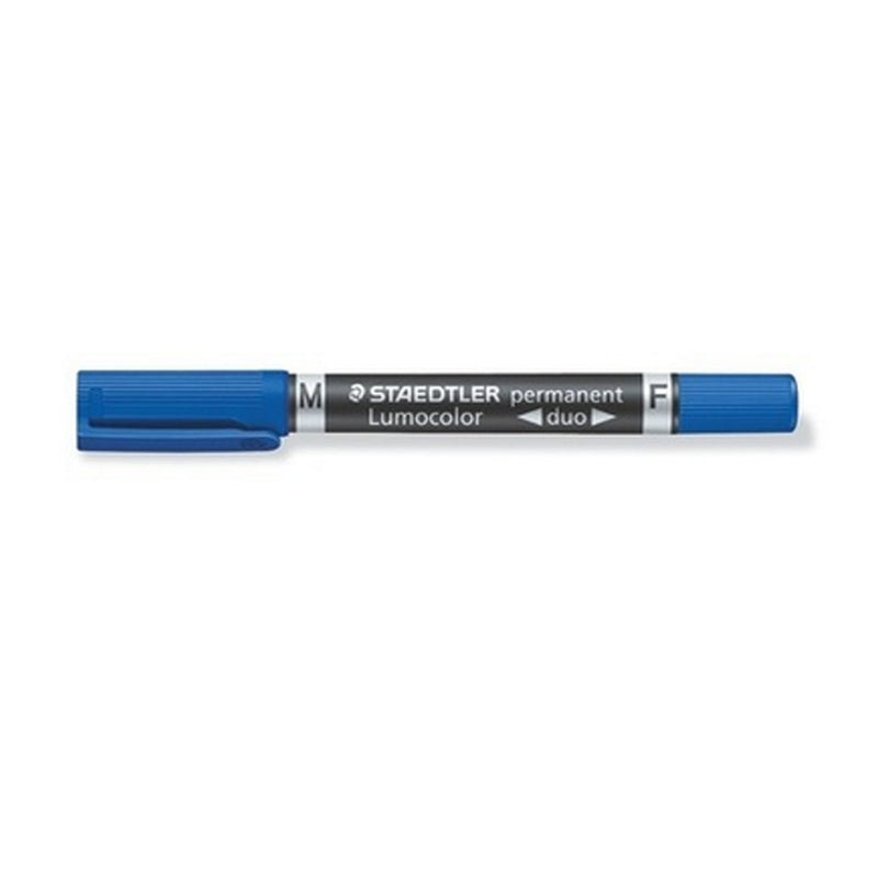 Staedtler 348 Blue Duo Permanent Marker