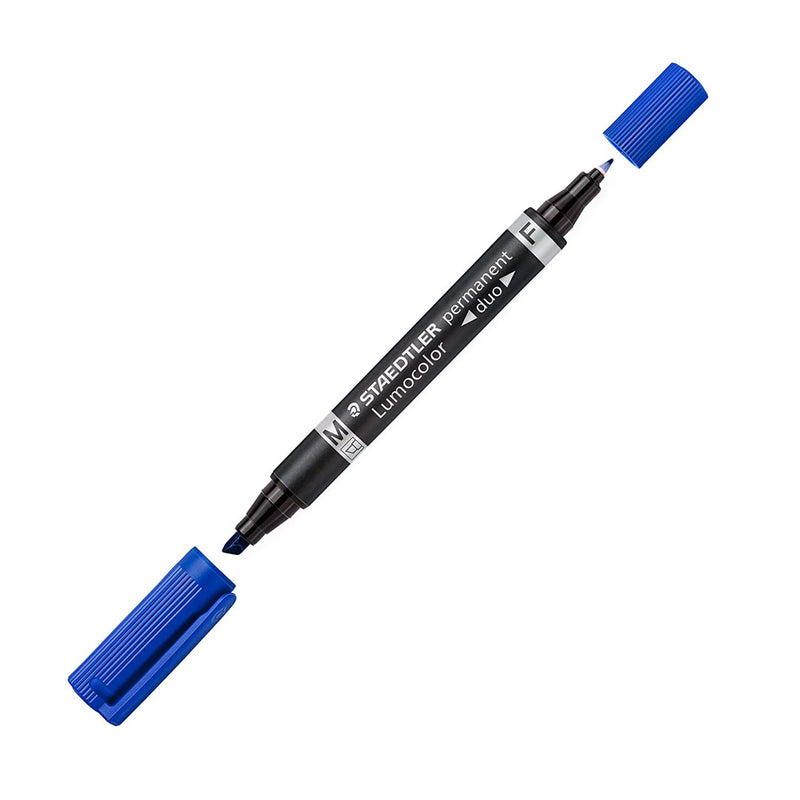Staedtler 348 Blue Duo Permanent Marker