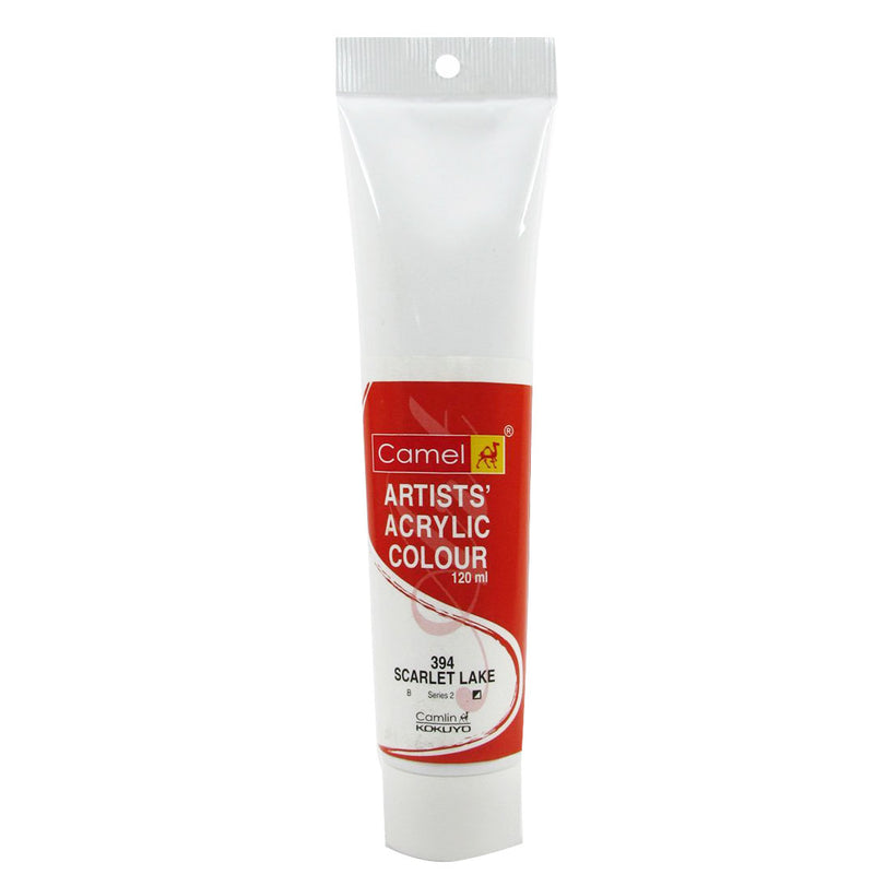Camel Artist Acrylic Colour 120 Ml Scarlet Lake