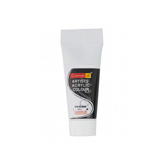 Camel Artist Acrylic Colour 40 Ml Black - Skyblue Stationery Mart