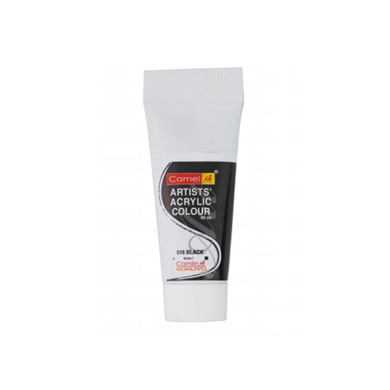Camel Artist Acrylic Colour 40 Ml Black