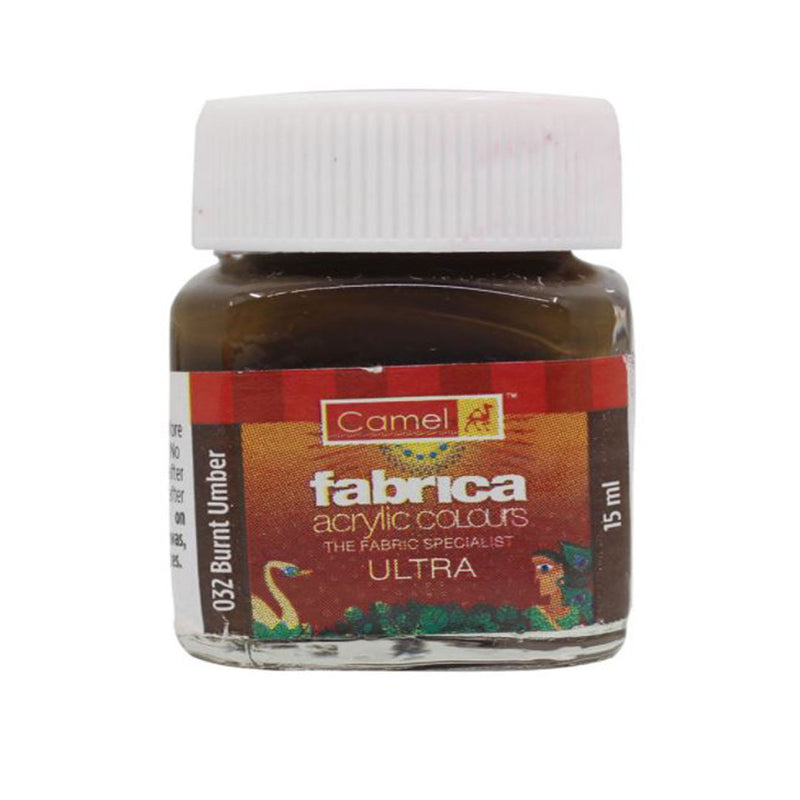 Camel Fabrica Ultra Acrylic Colour 15 Ml Burnt Umber