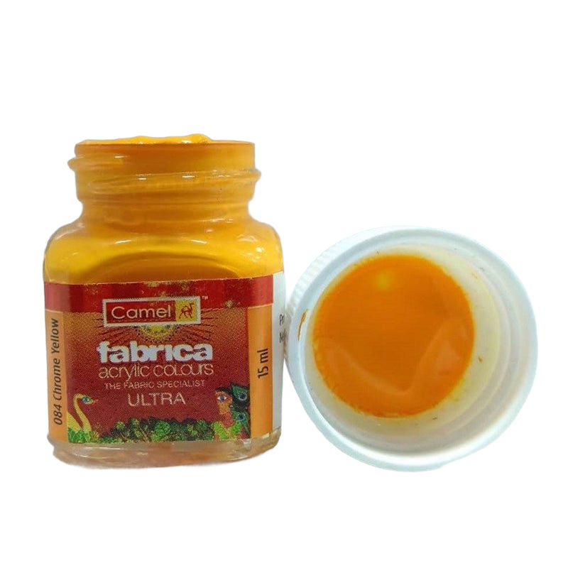 Camel Fabrica Ultra Acrylic Colour 15 Ml Chrome Yellow