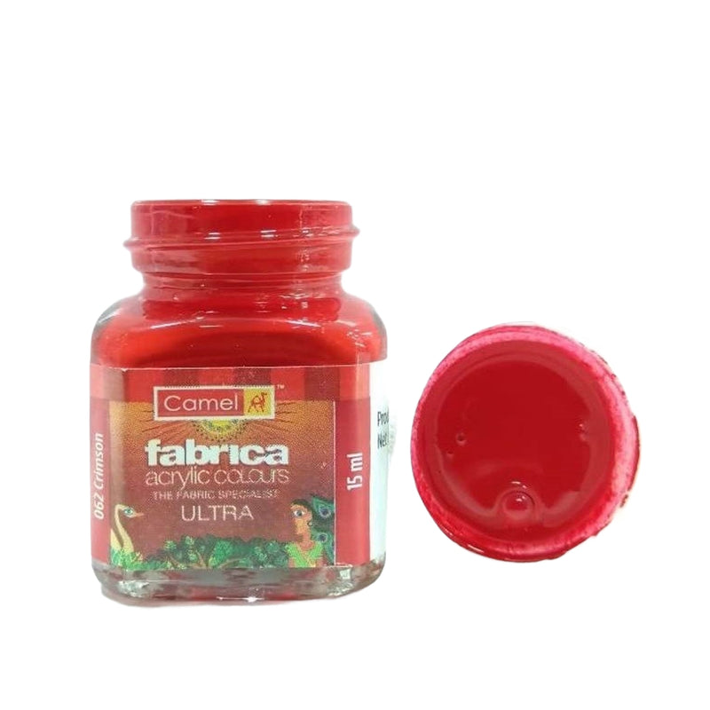Camel Fabrica Ultra Acrylic Colour 15 Ml Crimson