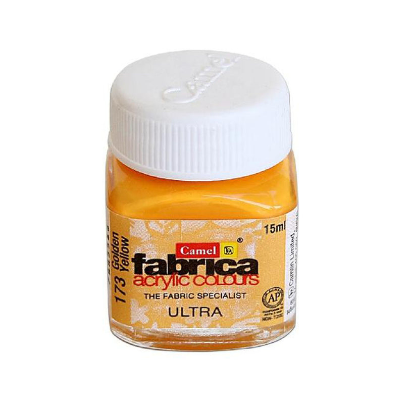 Camel Fabrica Ultra Acrylic Colour 15 Ml Golden Yellow