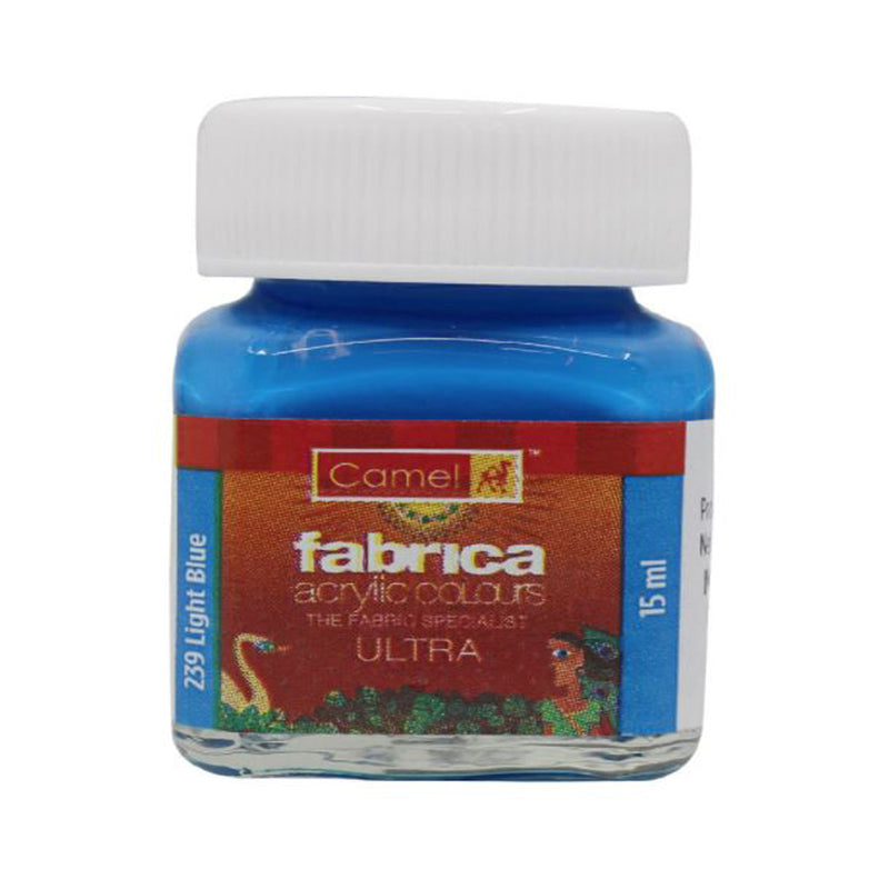 Camel Fabrica Ultra Acrylic Colour 15 Ml Light Blue
