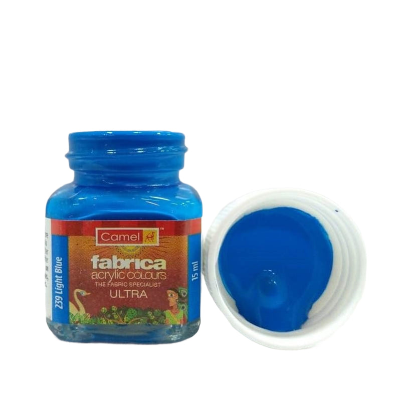 Camel Fabrica Ultra Acrylic Colour 15 Ml Light Blue