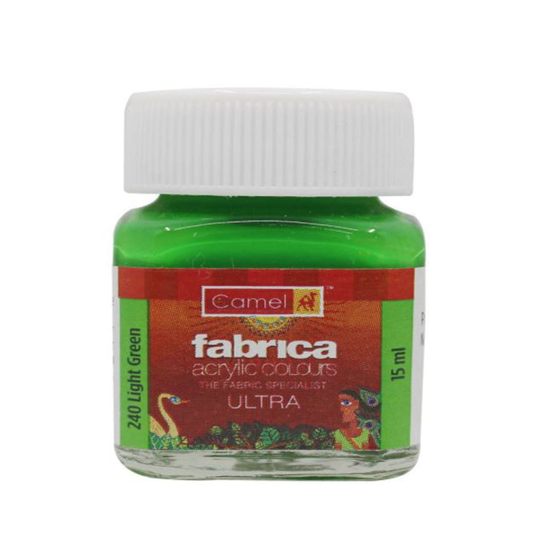 Camel Fabrica Ultra Acrylic Colour 15 Ml Light Green