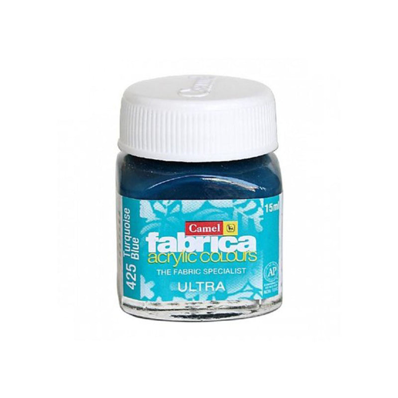 Camel Fabrica Ultra Acrylic Colour 15 Ml Turquoise Blue