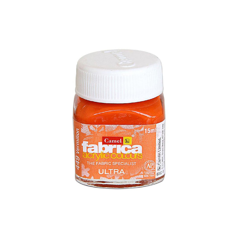 Camel Fabrica Ultra Acrylic Colour 15 Ml Vermilion