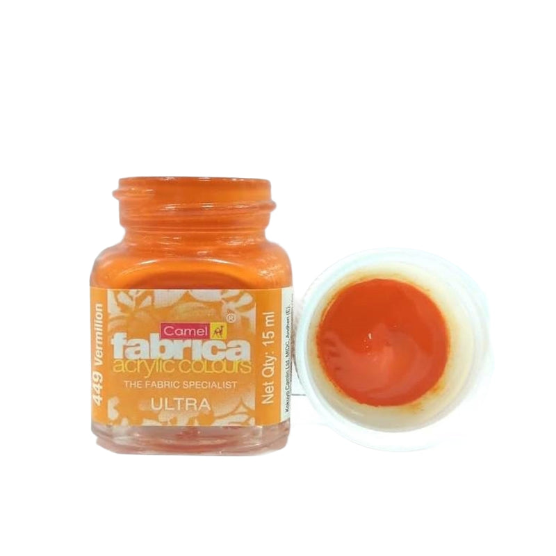 Camel Fabrica Ultra Acrylic Colour 15 Ml Vermilion