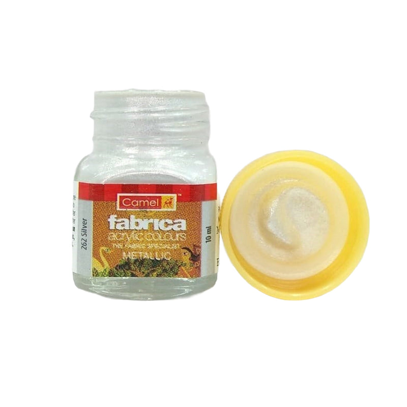 Camel Fabrica Acrylic Colour Metallic 10 Ml Silver