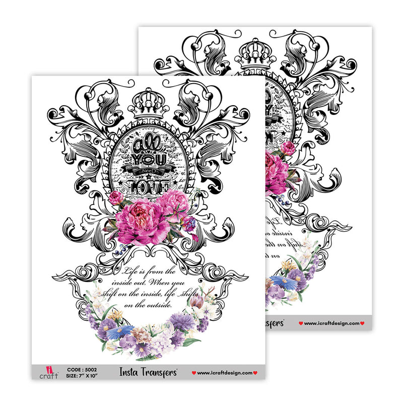 I Craft Insta Transfer 7X10 - It5002