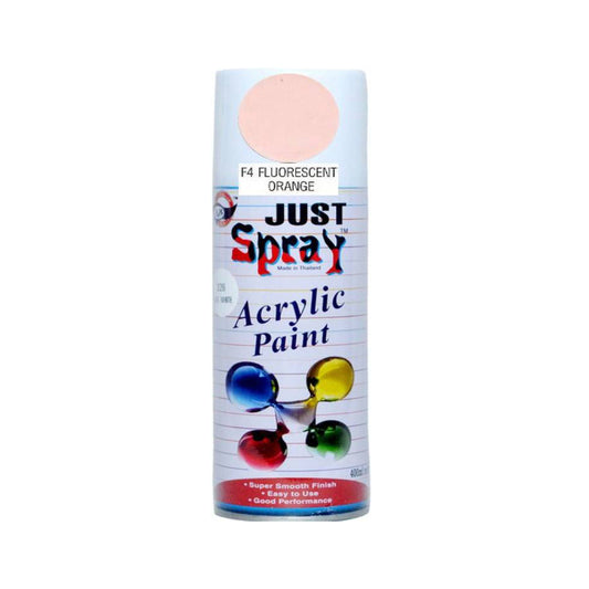 Just Spray Paint Fluorescent Orange - F4
