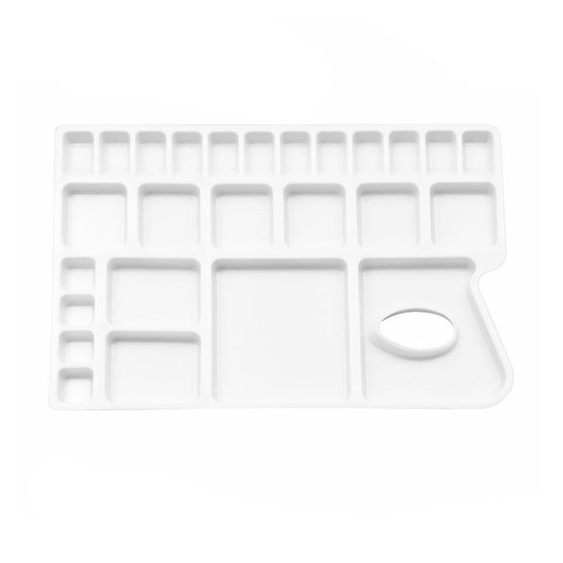 Khyati Colour Mixing Plate Rectangle Big - A038