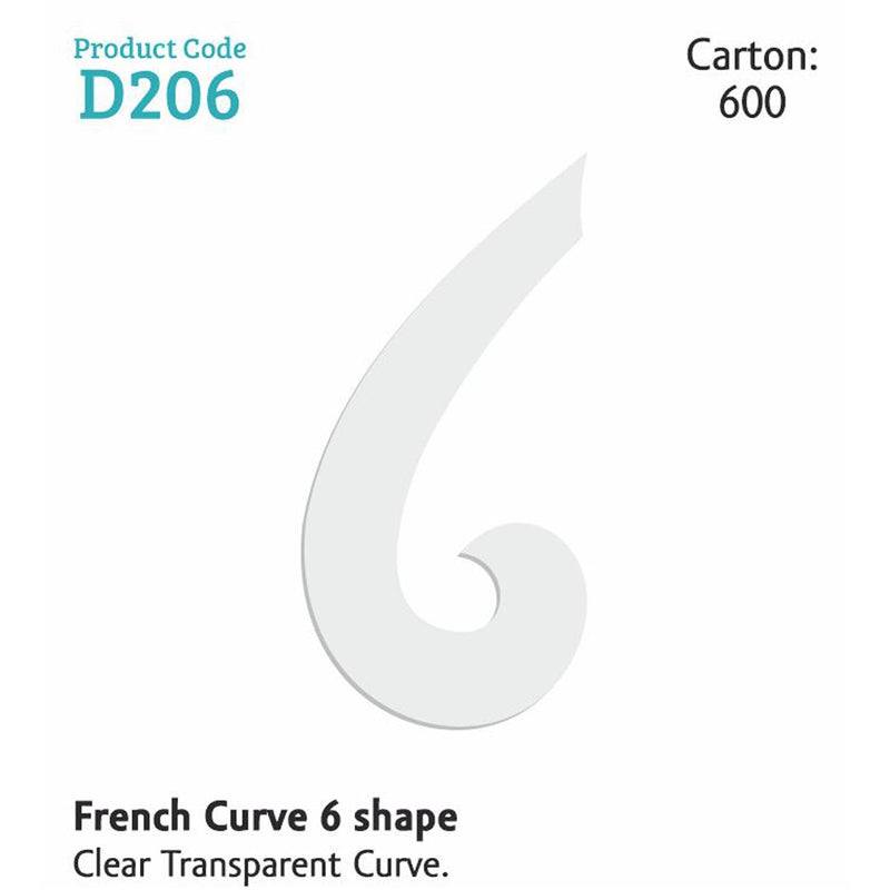 Khyati French Curves 6 Shape
