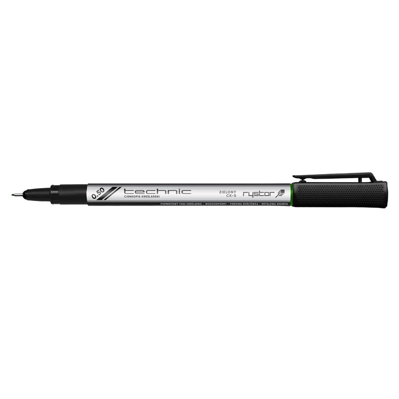 Rystor Technical Fineliner Green - 0.5